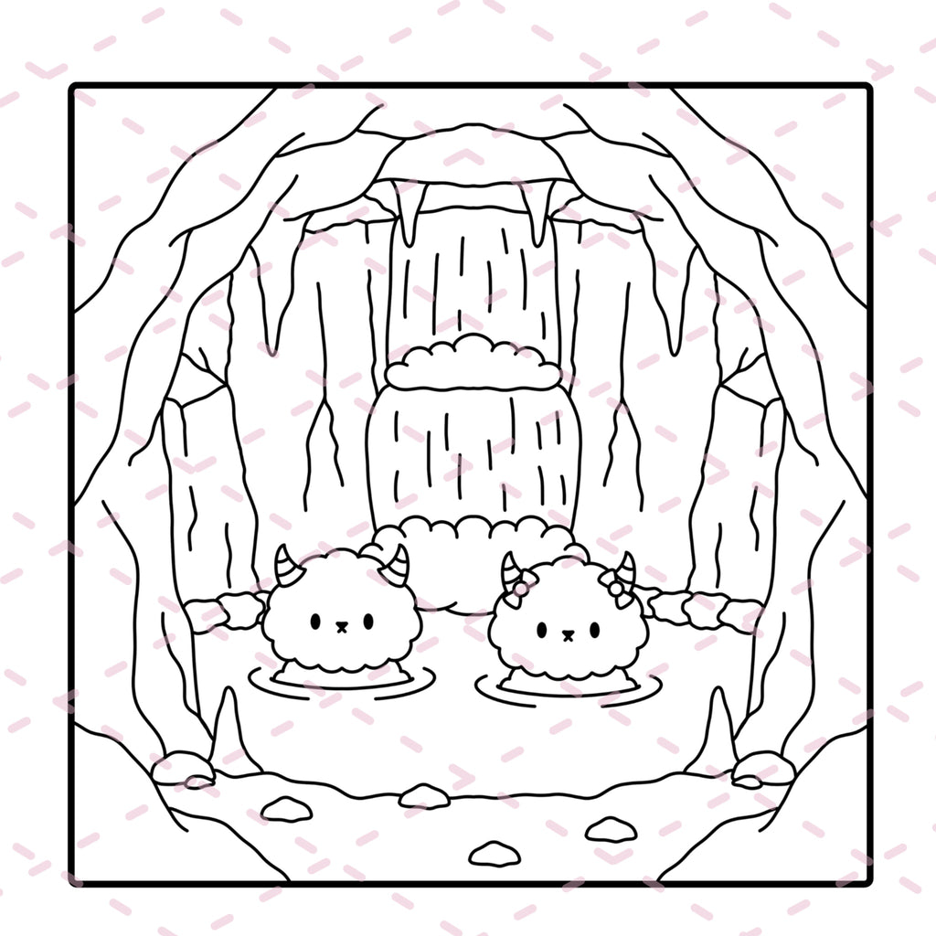 Cutie Monsters Volume One Colouring Book | 20 Colouring Pages with 4 Additional 350gsm Cardstock Images