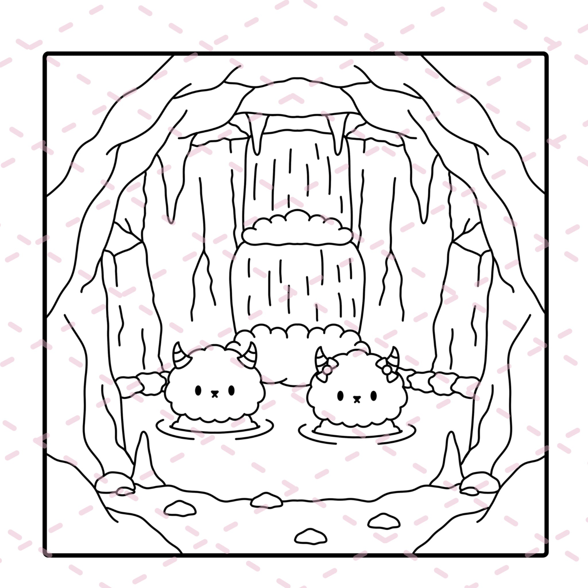 Cutie Monsters Volume One Colouring Book | 20 Colouring Pages with 4 Additional 350gsm Cardstock Images