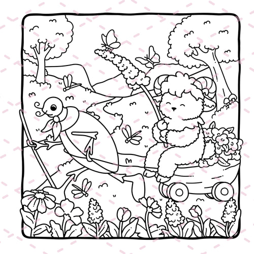 Best of Fairy Buddies Summer Colouring Book | 20 Pages | 350gsm Cardstock