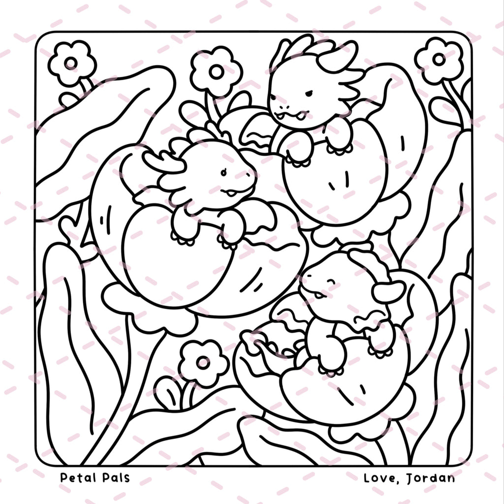 Dreamy Dragons Colouring Book | 40 Colouring Pages with 5 Additional 350gsm Cardstock Images