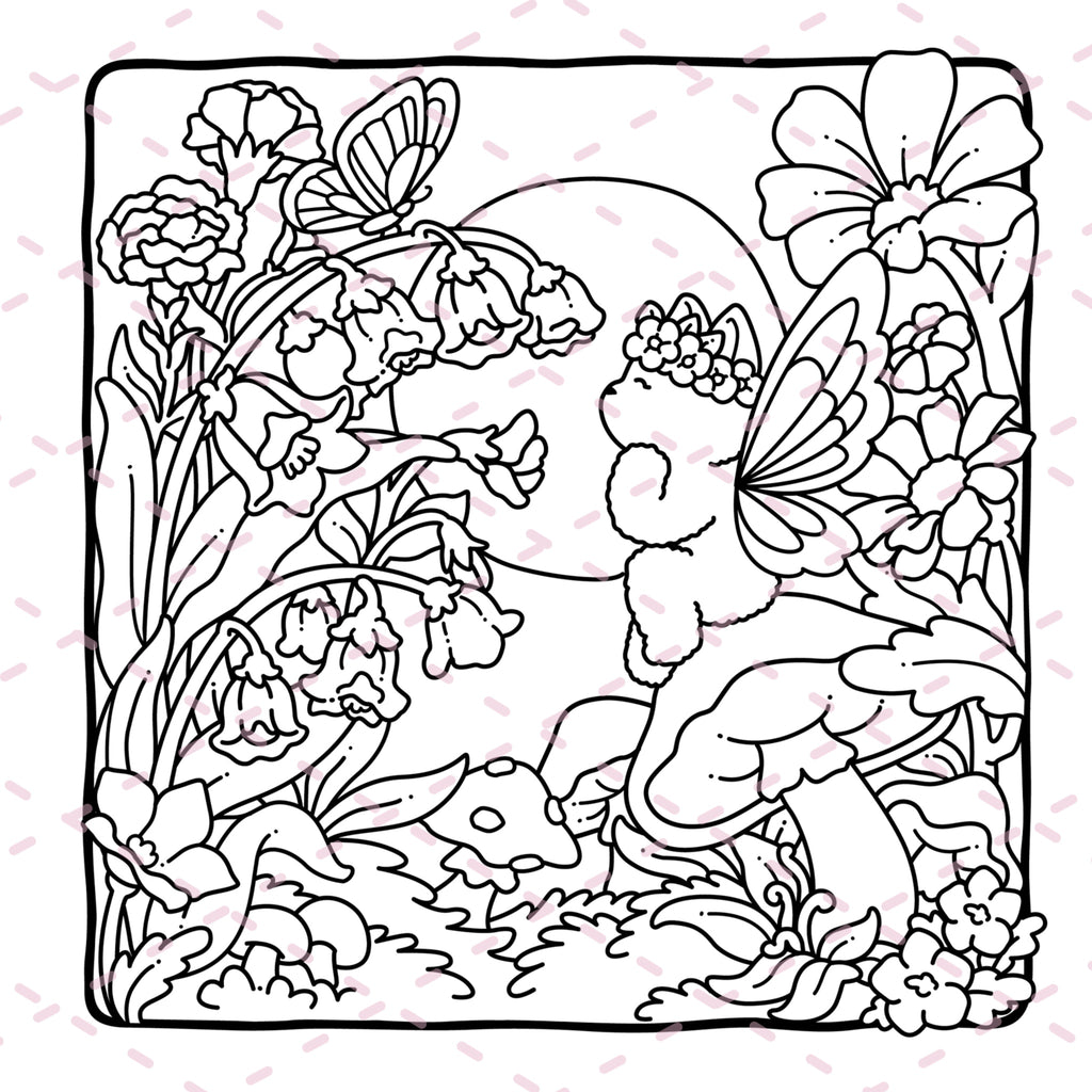 Best of Fairy Buddies Colouring Book | 20 Pages | 350gsm Cardstock