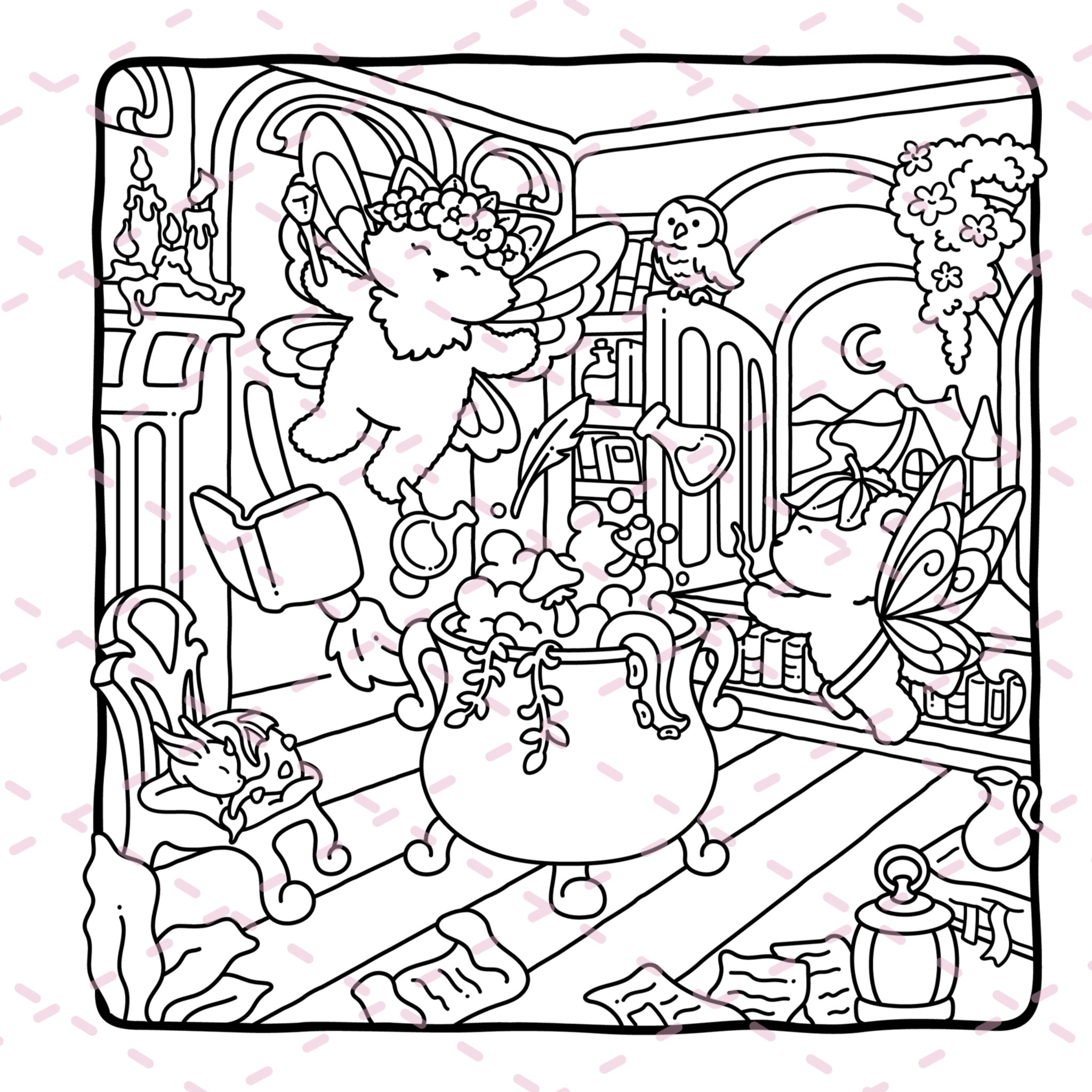 Best of Fairy Buddies Colouring Book | 20 Pages | 350gsm Cardstock