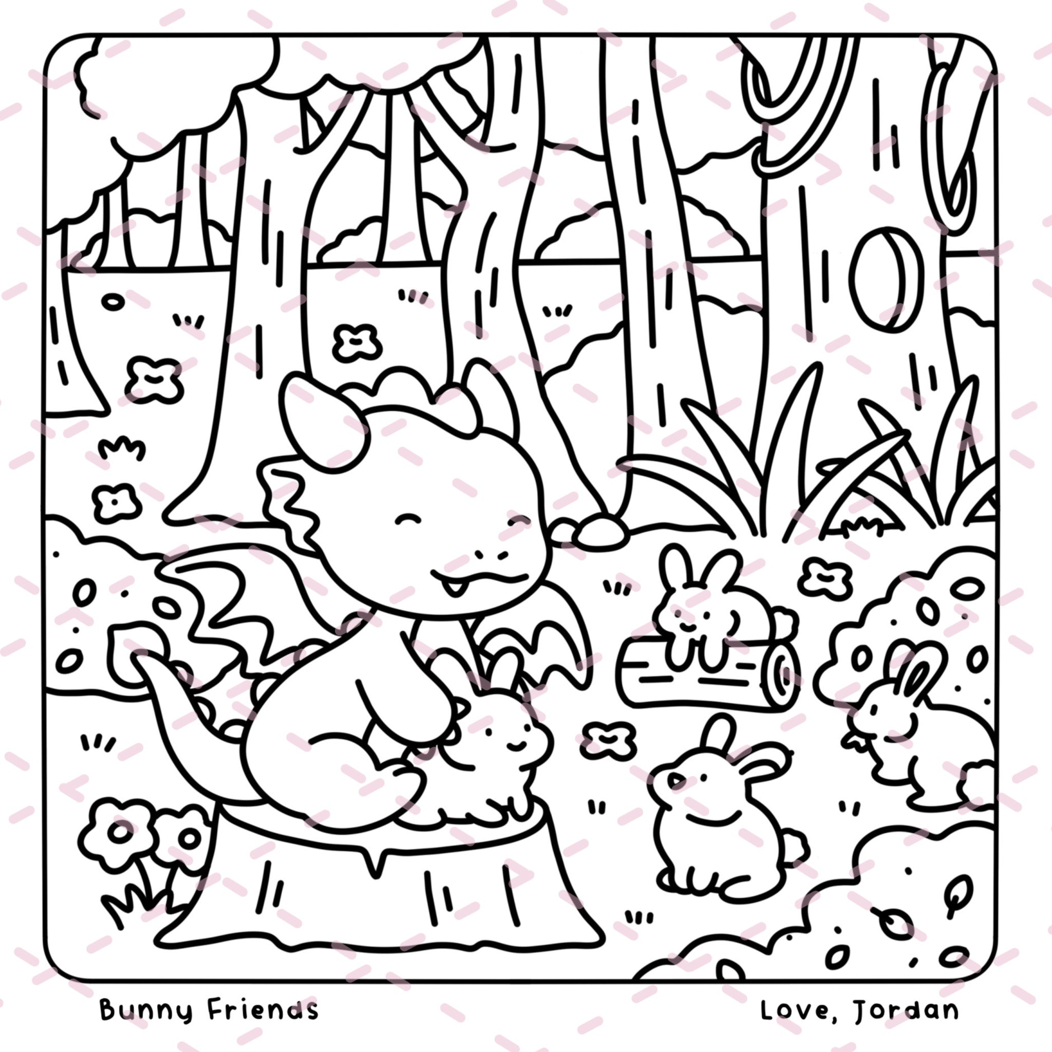 Spend the Day with Dragon Colouring Book | 40 Colouring Pages with 5 Additional 350gsm Cardstock Images